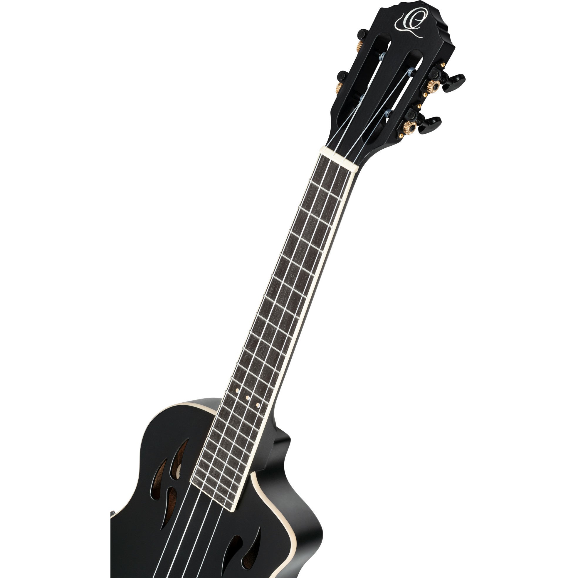 Ortega TourPlayer Series RTPS-U-SBK elektrische tenor ukelele met gigbag