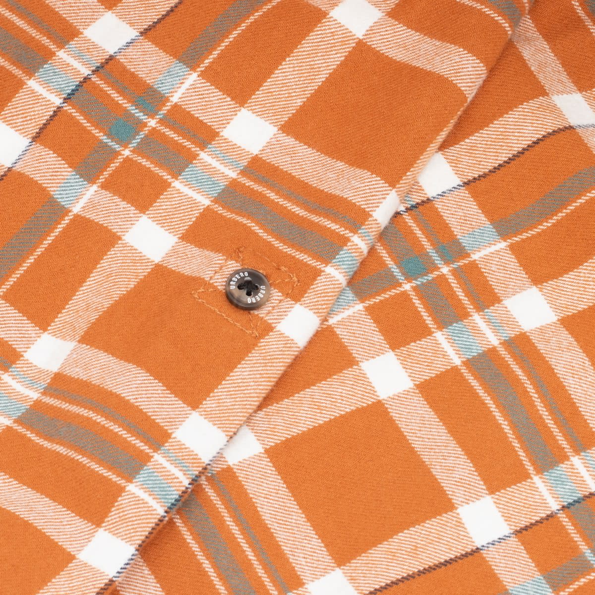Urberg Flannel Ls W Strap Shirt Men Glazed Ginger