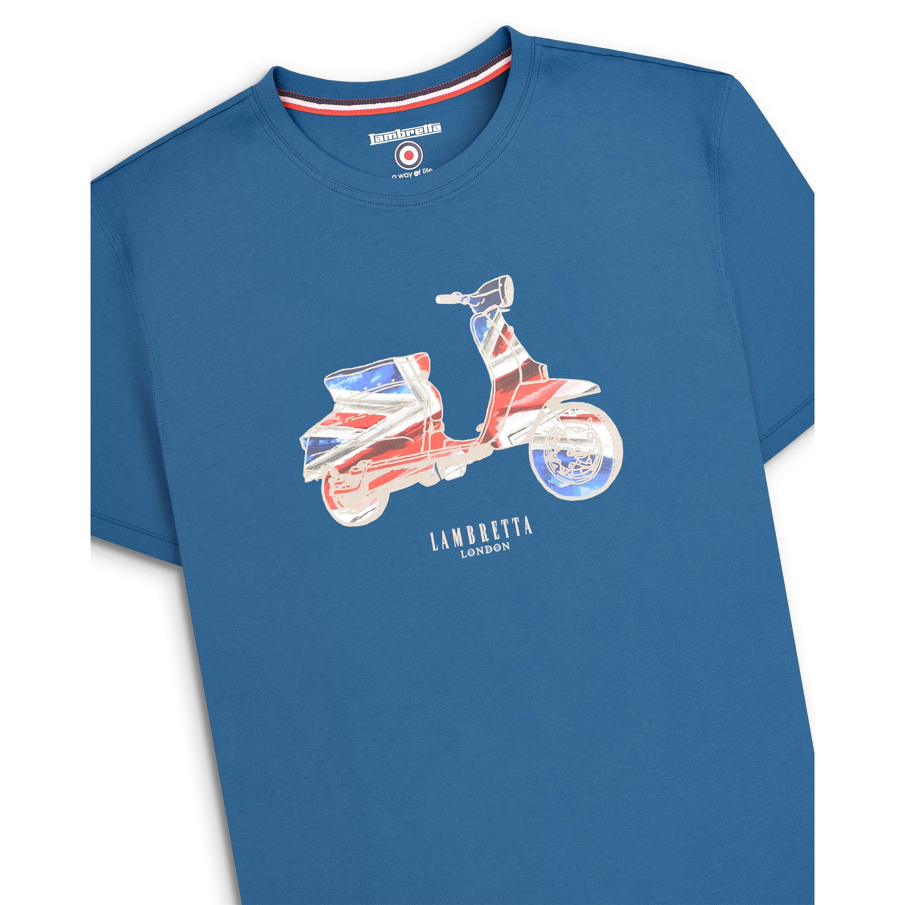 Lambretta Scooter Flag Tee