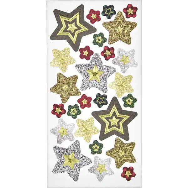 DEKOWELT STICKER WEIHNACHTLICHE MOTIVE