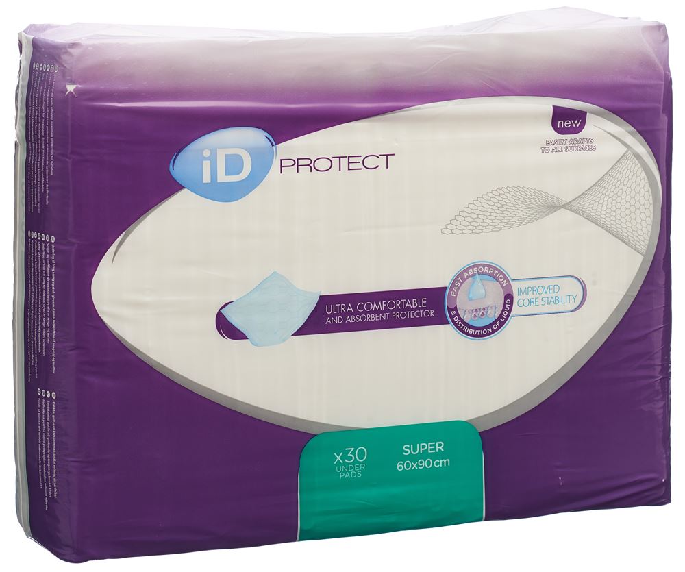 ID EXPERT Protect Super Betteinlage 60x90cm grün Btl 30 Stk