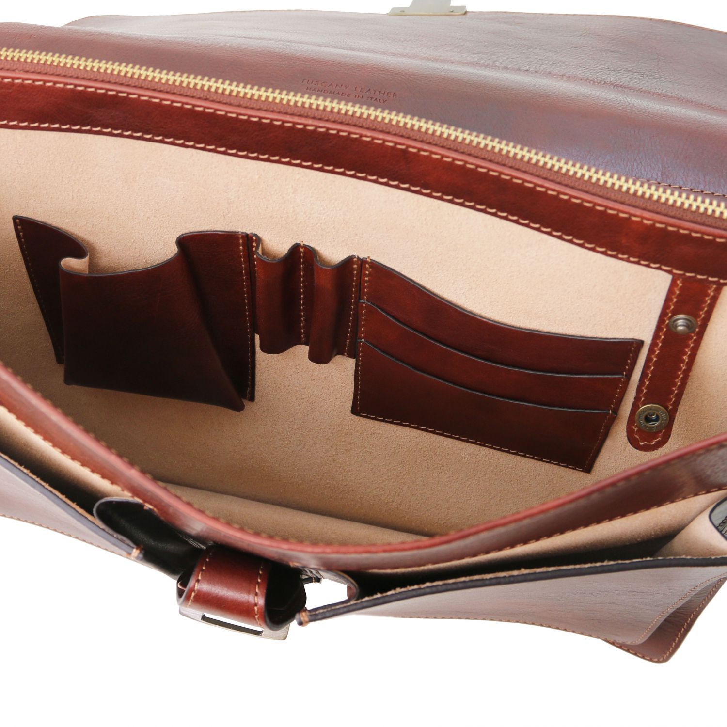 TL141825 – Assisi – leren Aktetas 3 compartments