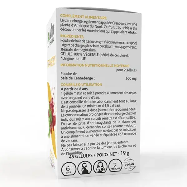 Arkopharma Arkogélules Cranberryne 45 cápsulas