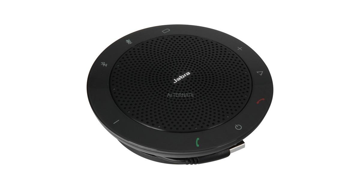 JabraSPEAK 510+ MS luidspreker  (Zwart, Bluetooth 3.0, USB 2.0)