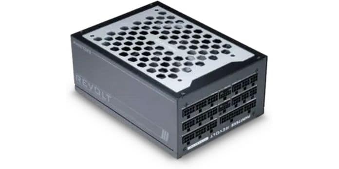 Phanteks Netzteil Revolt Titanium 1600 W Leistungsstarkes ATX 3.0 Netzteil mit 1600W, 80 PLUS Titanium zertifiziert, vollständig modular, kabellos und nativer 12 VHPWR Unterstützung