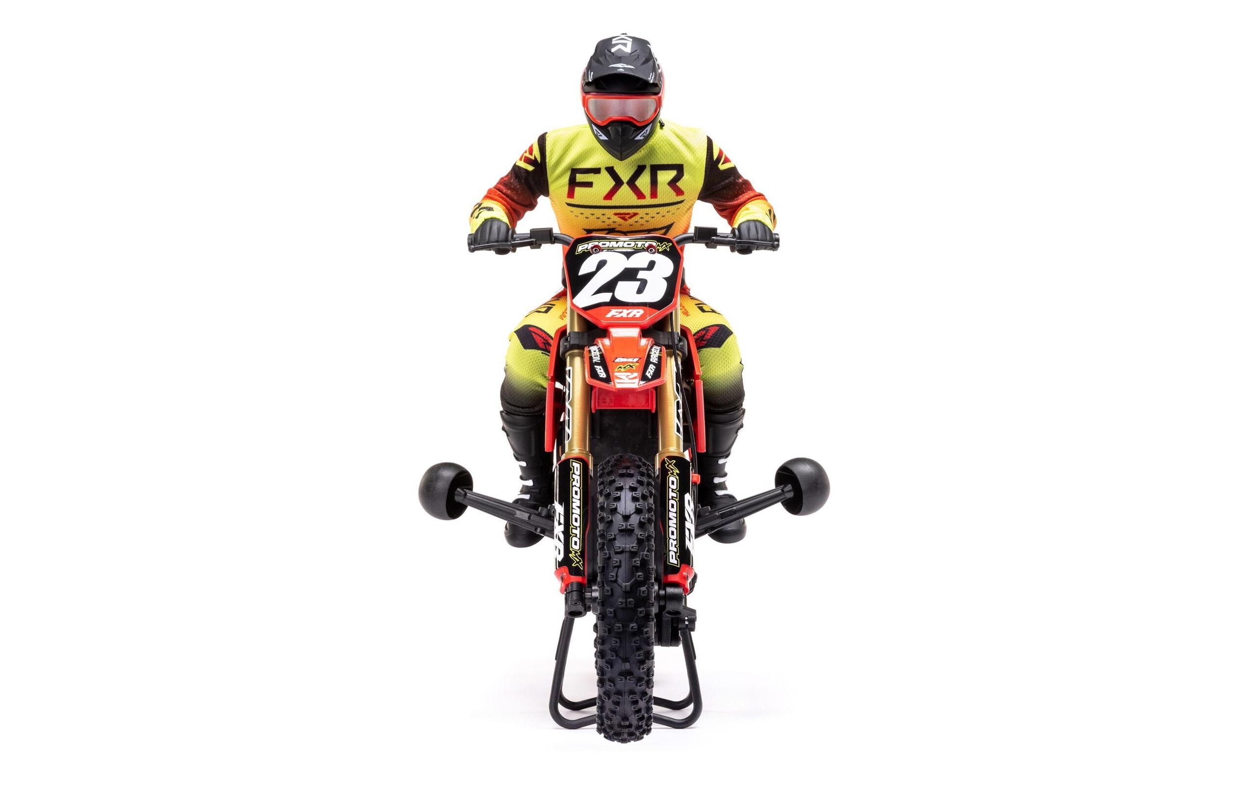 Motorrad Promoto MX Rot, ARTR, 1:4<br>Leistungsstarkes RC Motocross Bike