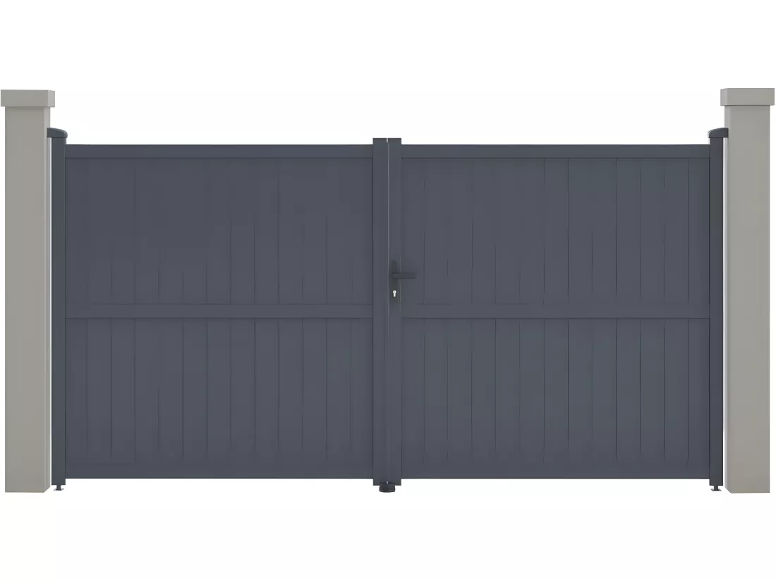 Portail aluminium 