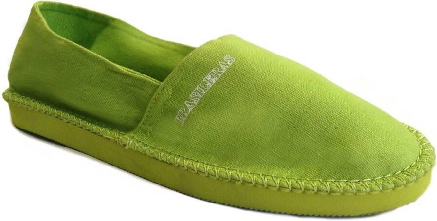 Brasileras Espargatas Espadrilles Unisex- Licht groen