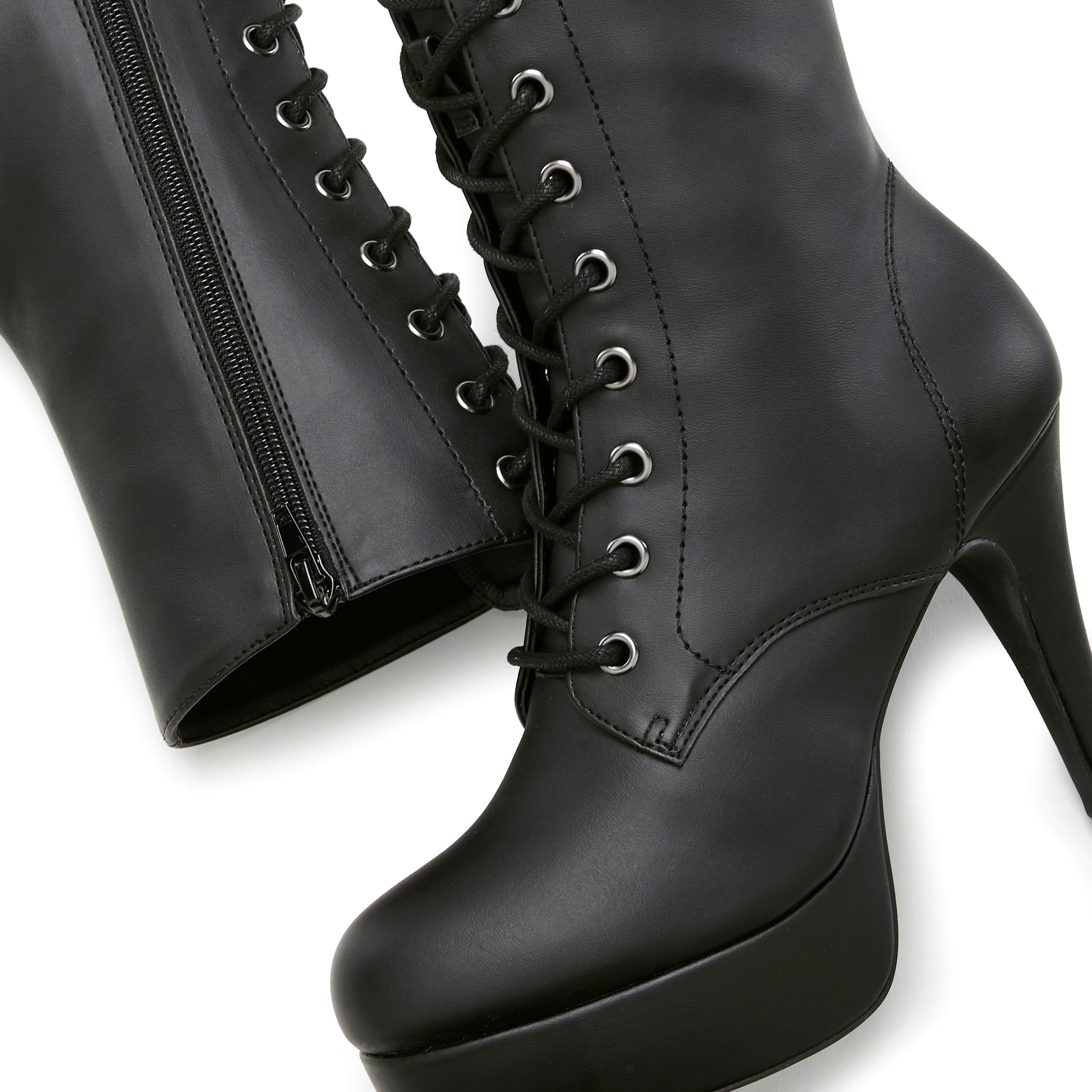 LASCANA Belle Affaire Schnürstiefelette »Stiefel,«  , High-Heel-Boots mit Plateauabsatz