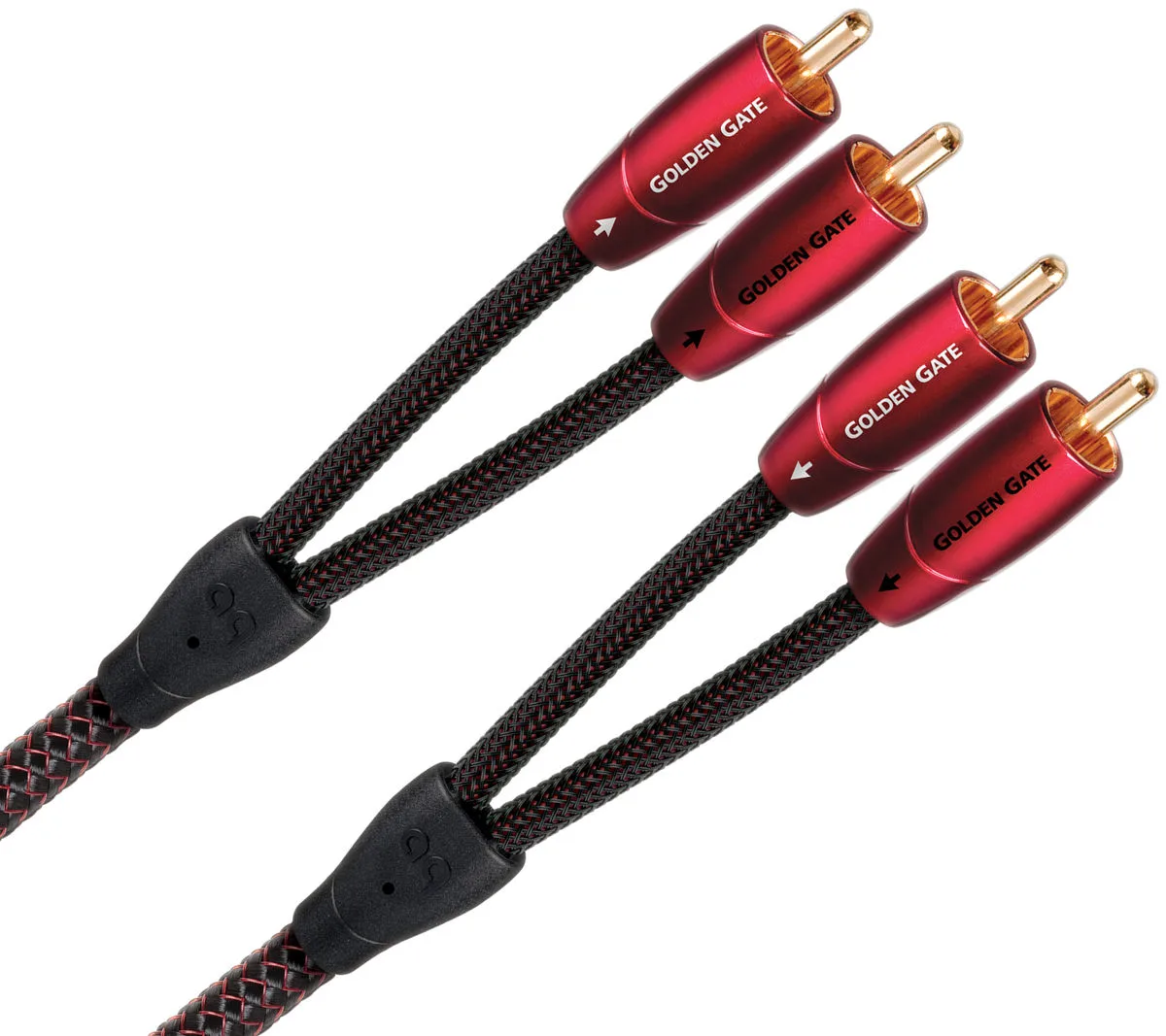 Audioquest Golden Gate connecteur RCA vers RCA (12 m) Câbles RCA/Cinch stéréo