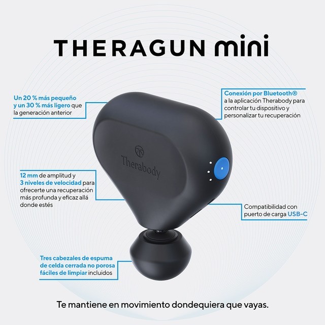 Therabody - Theragun Mini 2.0 - Din Ultimative Bærbare Genopretningsmakker!