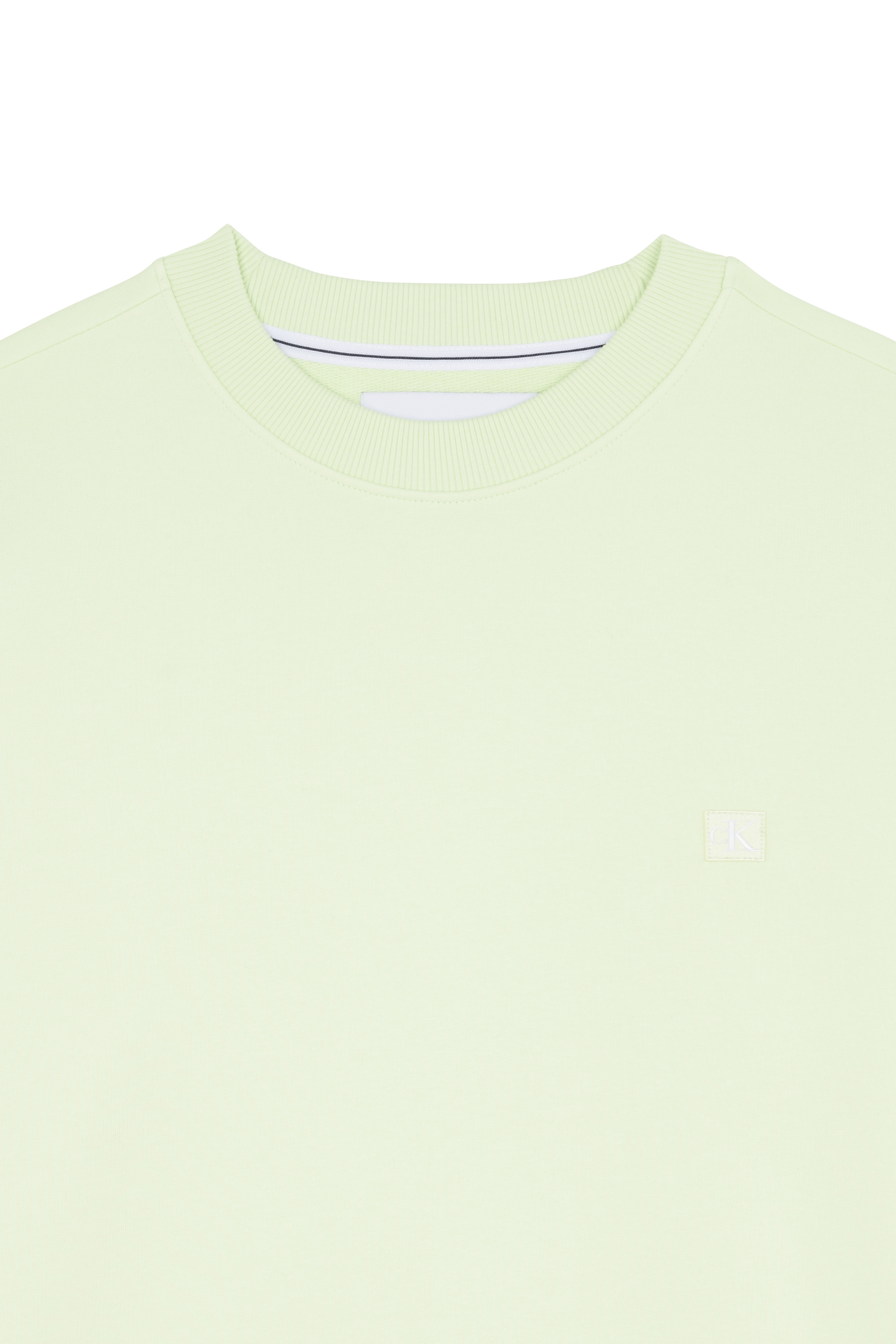 CALVIN KLEIN JEANS Sweatshirt CK EMBRO BADGE CREW Vert