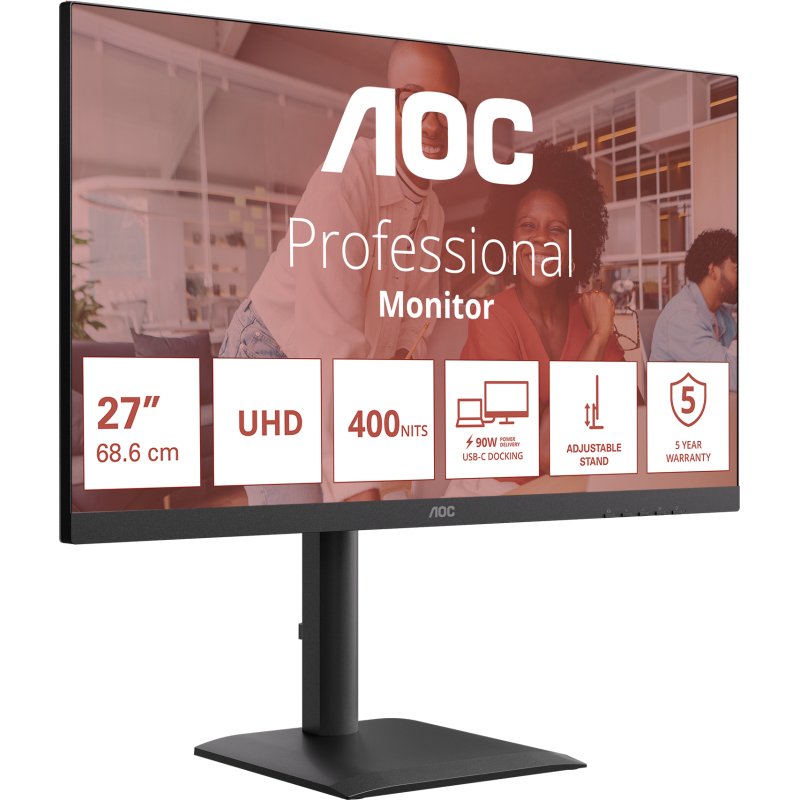 AOC E4 U27E4CV écran plat de PC 68,6 cm (27