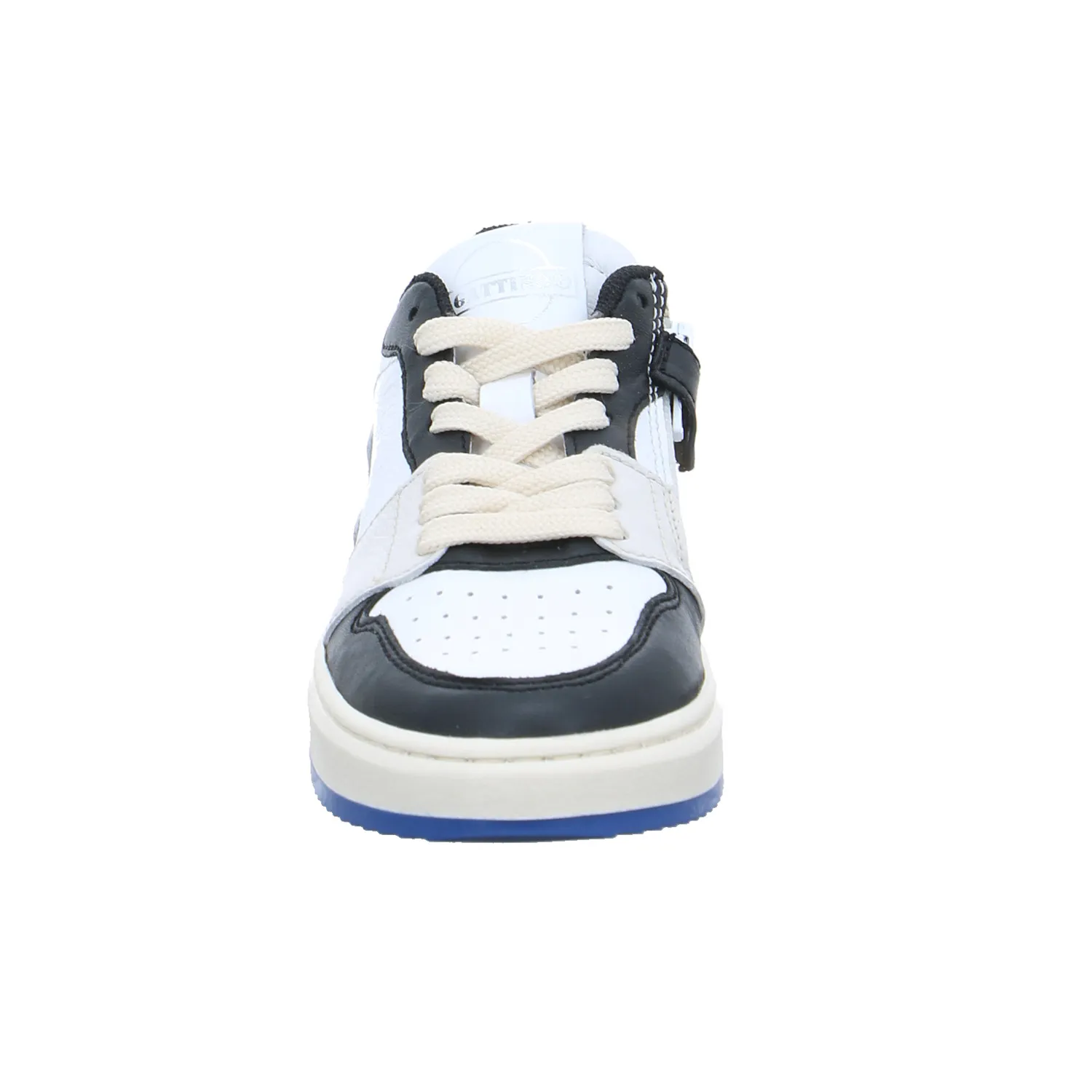 GATTINO Kleinkinder-Halbschuh Binder Blau Leder  Sneaker