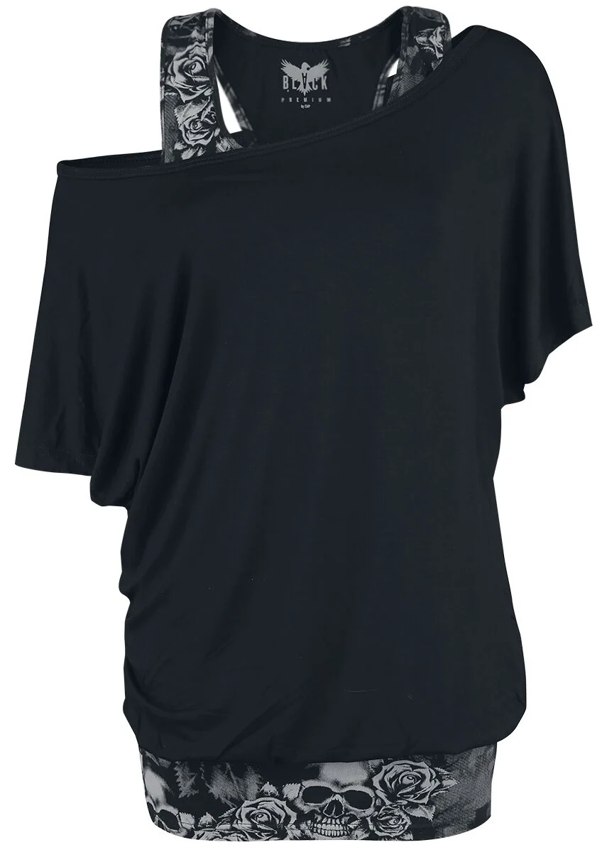 When The Heart Rules The Mind | Black Premium by EMP T-Shirt Manches courtes
