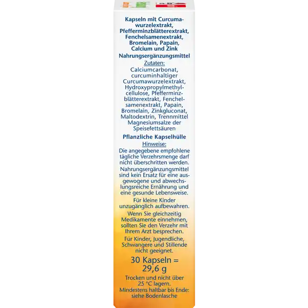 aktiv Verdauung Curcuma + Enzyme