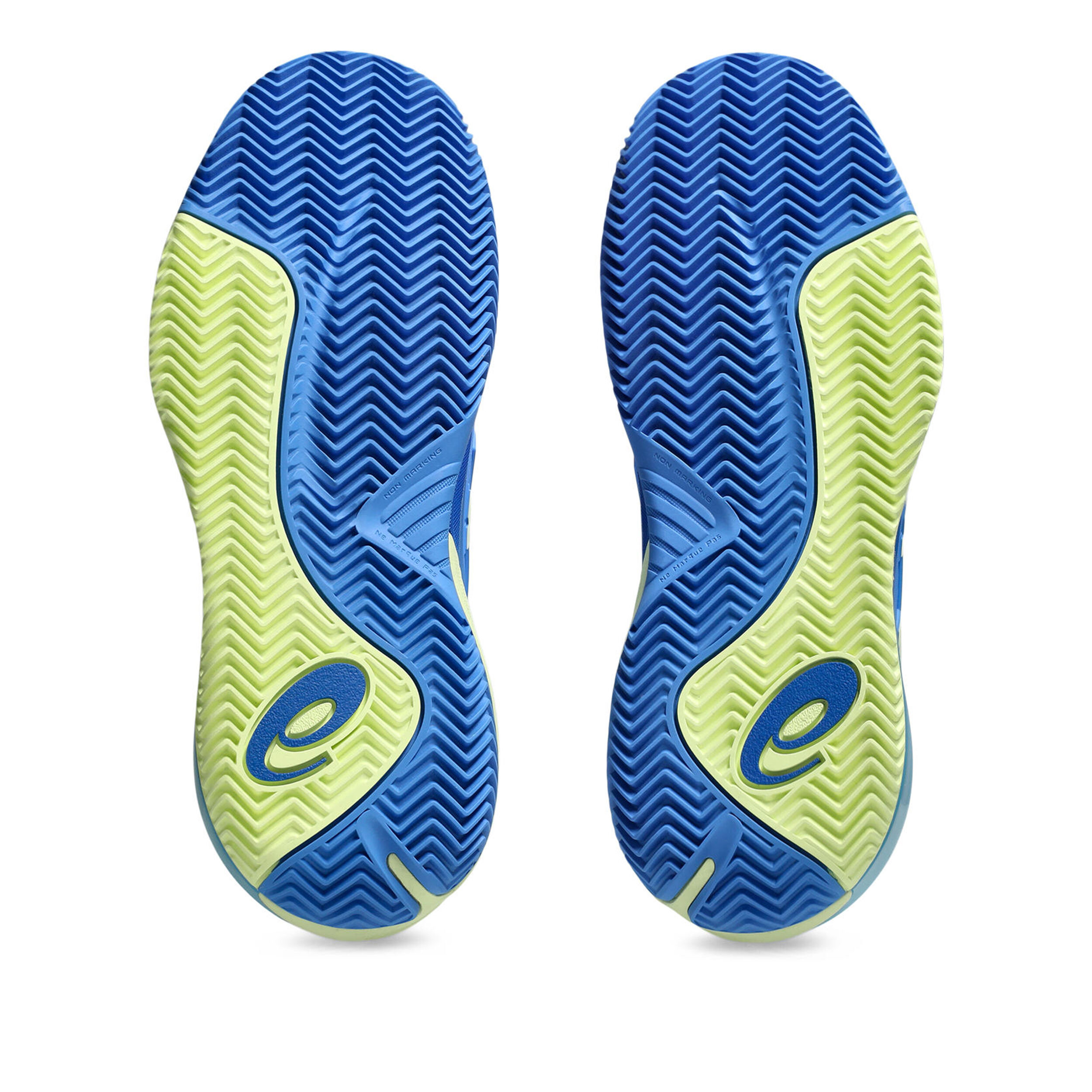 ASICS Gel-Resolution X Chaussure Terre Battue Femmes - Bleu , Jaune Lemon