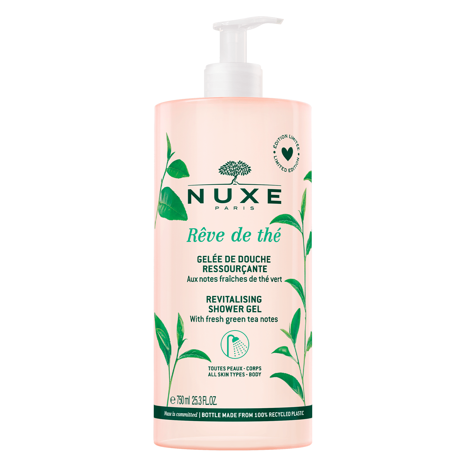 NUXE Rêve de Thé Gelée Douche Ressourç<br>750 ml