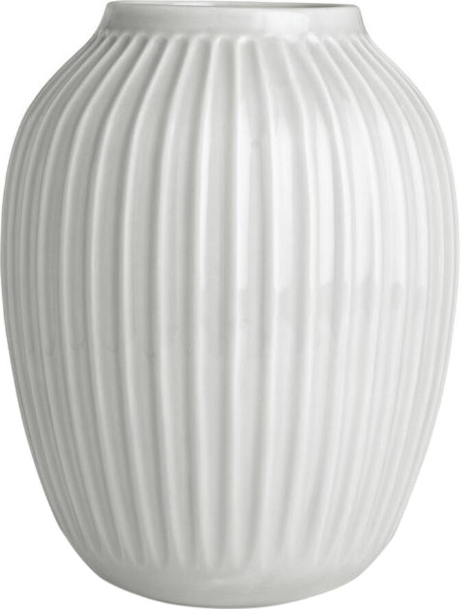Kähler Hammershøi vase 25 cm. Hvid