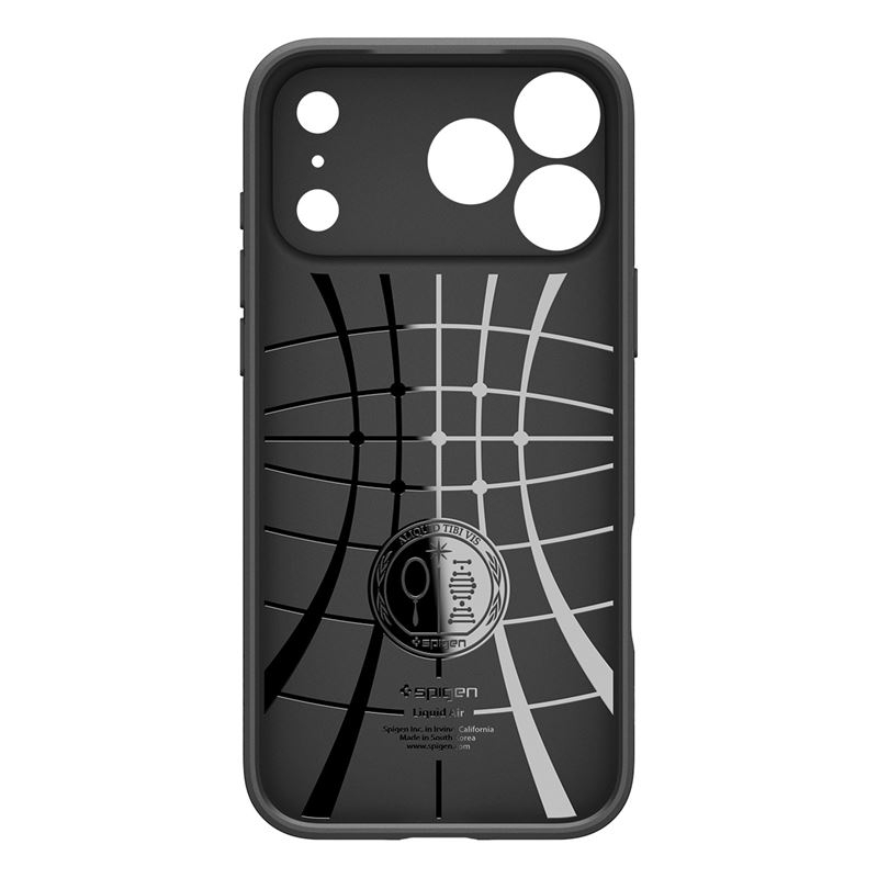 iPhone Air Liquid Air Case Gummi Hülle (ACS10265) - Schwarz