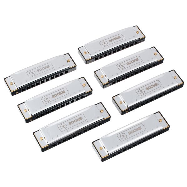 Thomann Rookie Blues Harmonica 7-SET