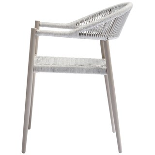 Stapelstuhl Garten YELLOW light grey