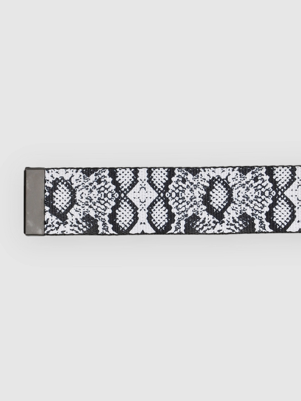 Sheisty Snakeskin Belt white snake
