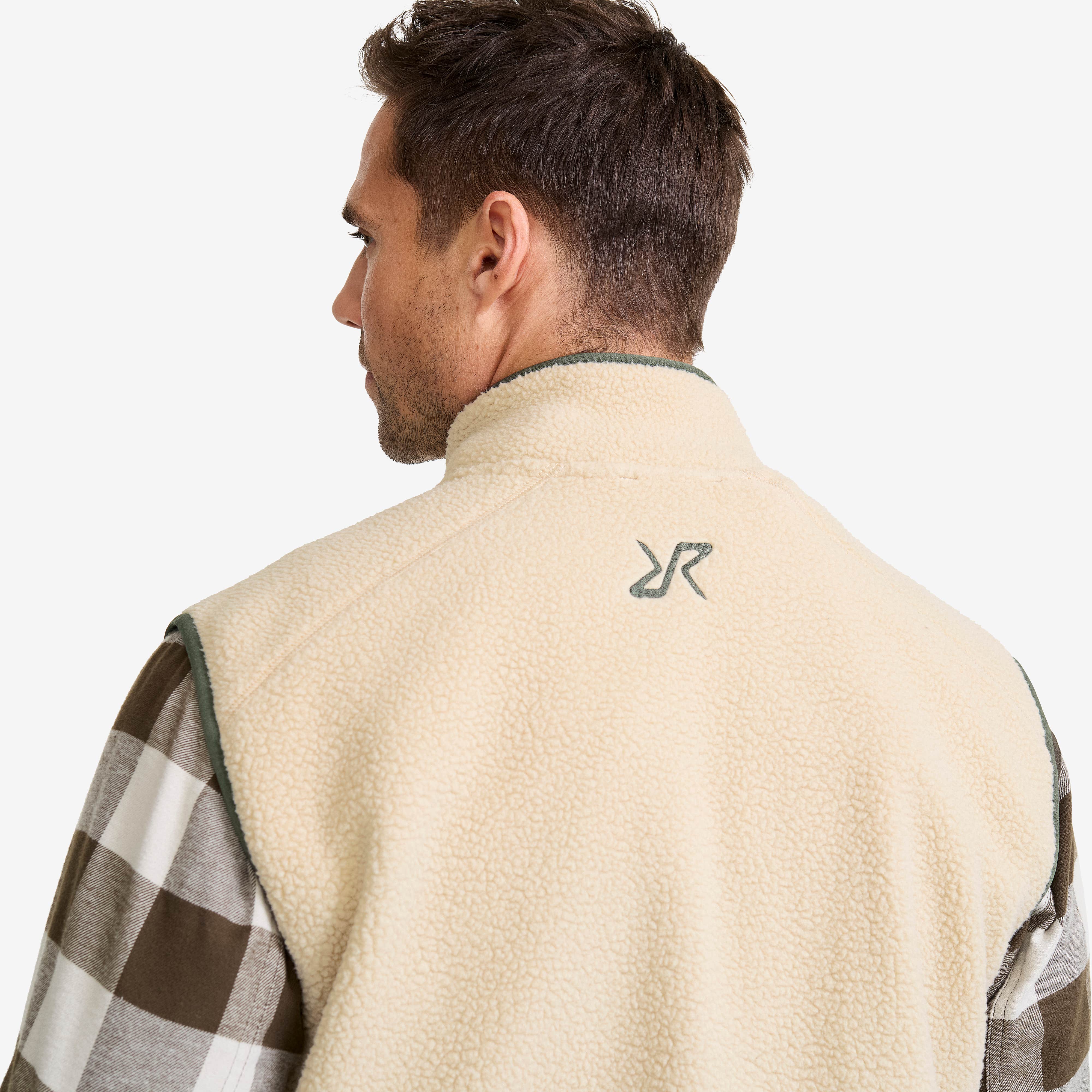 Canyon Full-zip Pile Fleece Vest Herre Peyote/Thyme