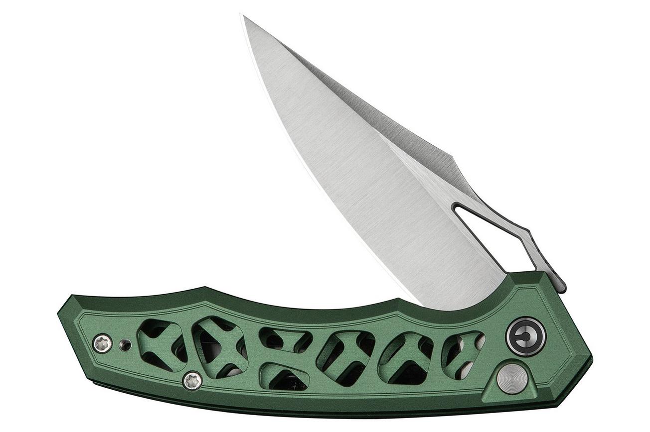 Civivi Anaaki C24039-3 Satin Green Aluminum, zakmes