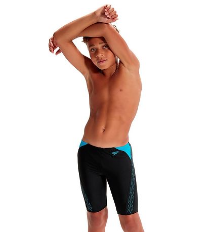 Speedo Bådebukser - Hyper Boom Splice Jammer - Sort/Bl?
