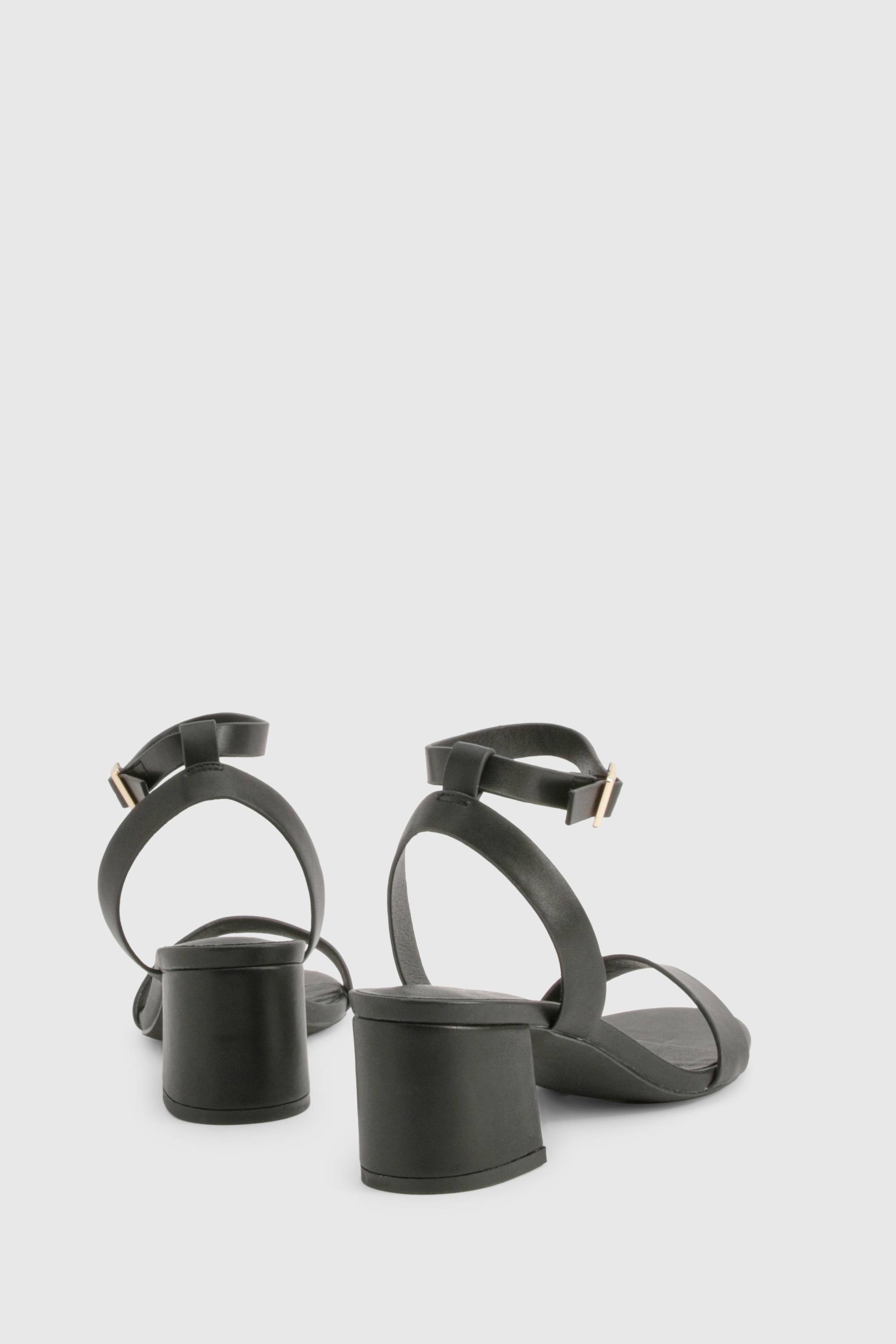 boohoo Talons Bas à Bloc Barely There