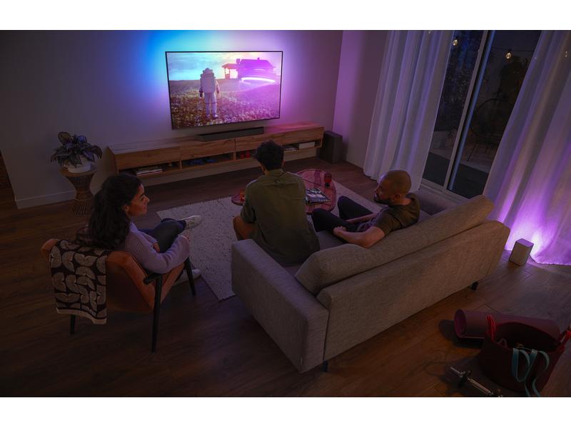 Philips Soundbar TAB8507B/10 3.1 CH Soundbar-Lautsprecher mit kabellosem Subwoofer