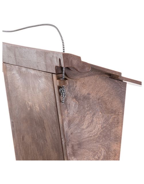 Ferplast Voedersilo Jok 11 - Voersilo - 23.5x13x23 cm Bruin
