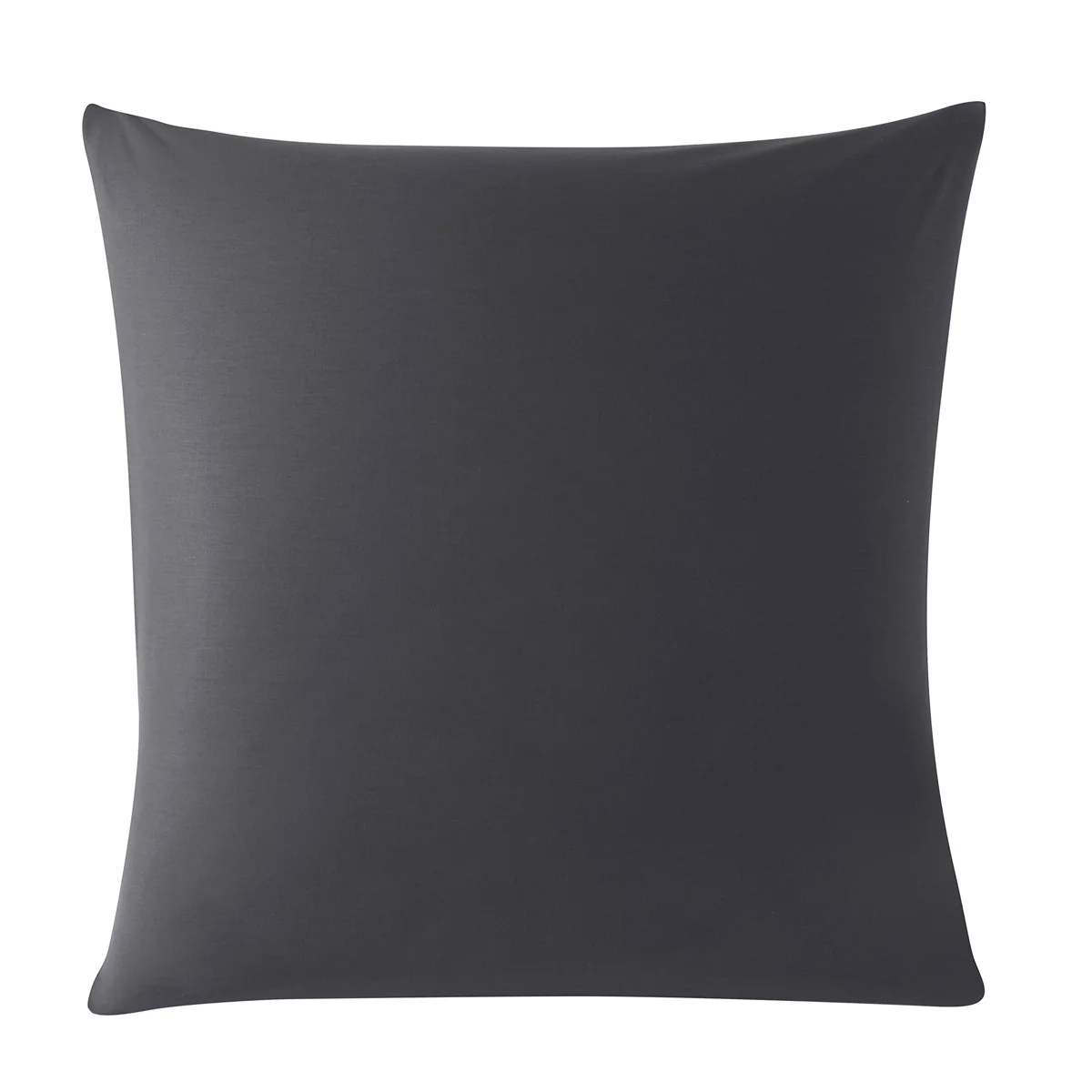 Taie d'oreiller Studio Coton Carbone