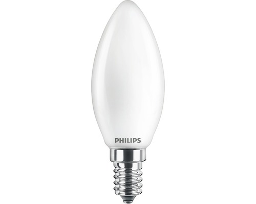LED kaarslamp B35 mat E14/4,3W (40W) 470 lm 2700 K warm wit