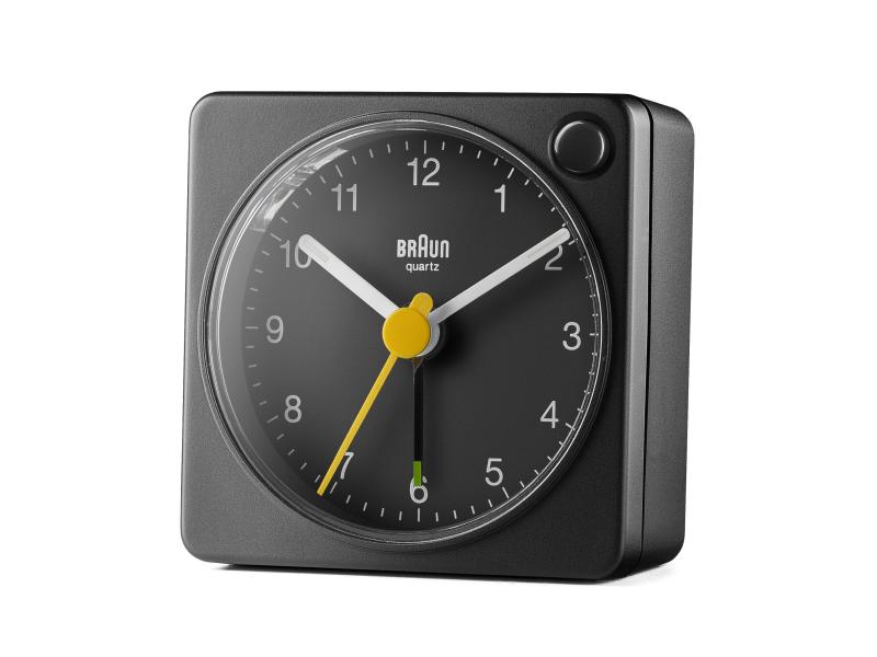 Braun Klassischer Wecker BC02X  Schwarz Wecker