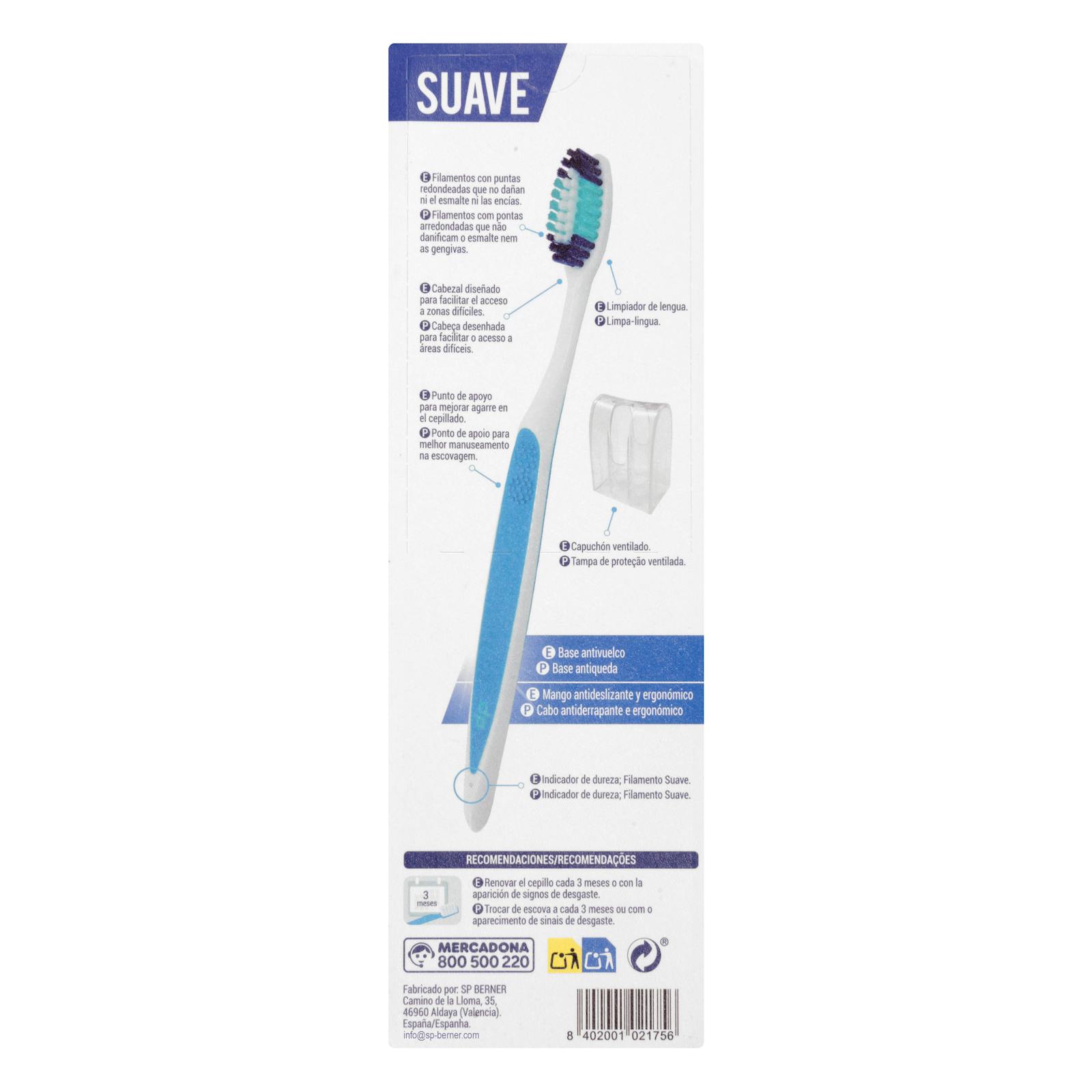 Brosse à dents souple Deliplus