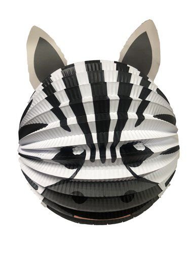 Zebra Lampion 20cm