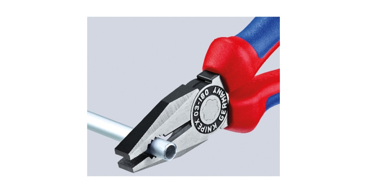 KNIPEXCombitang 03 02 180 combinatietang  (Blauw)