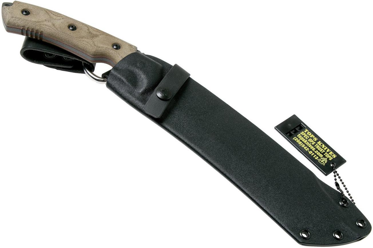 TOPS Knives Tundra Trekker TDTK-01 vaststaand mes