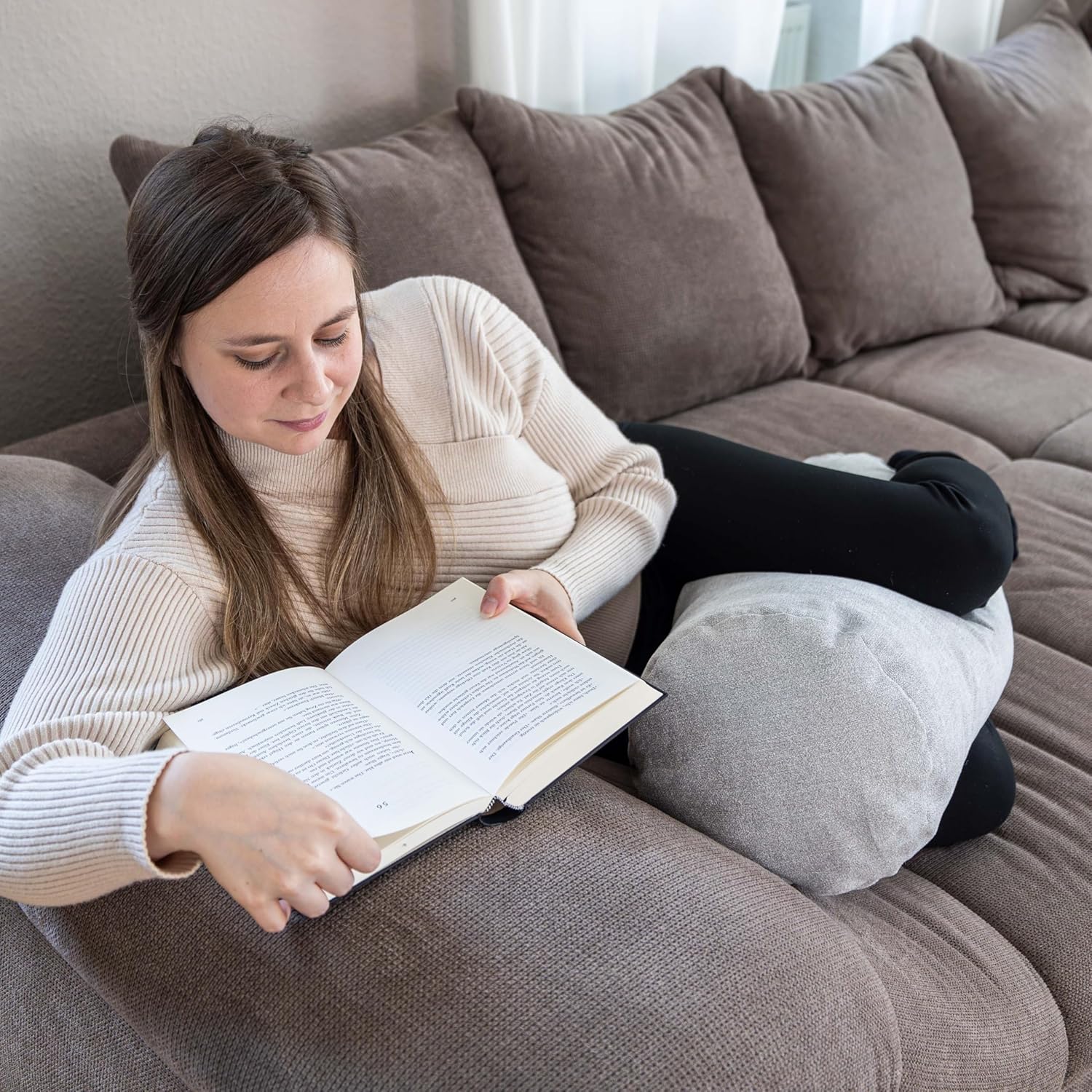 Nackenrolle Cozy Home XXL grau