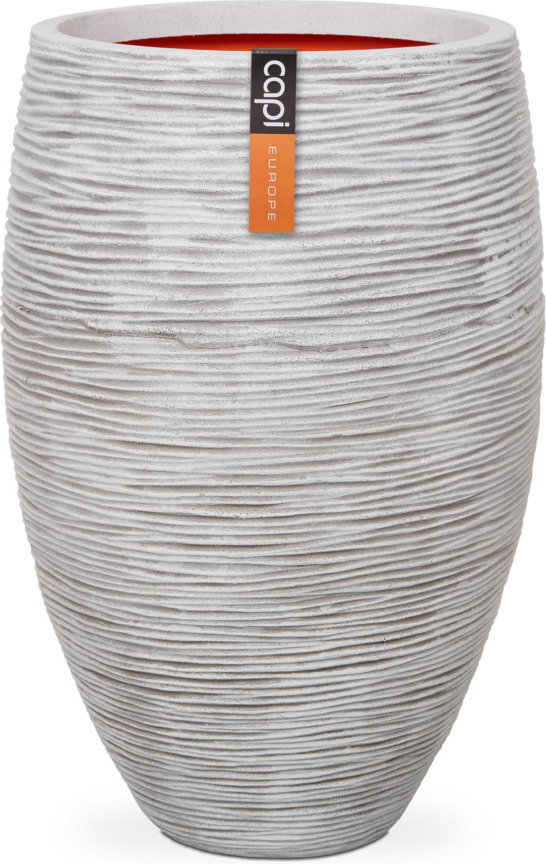 Capi Europe bloempot Nature-Rib crème D 45 H 72 cm