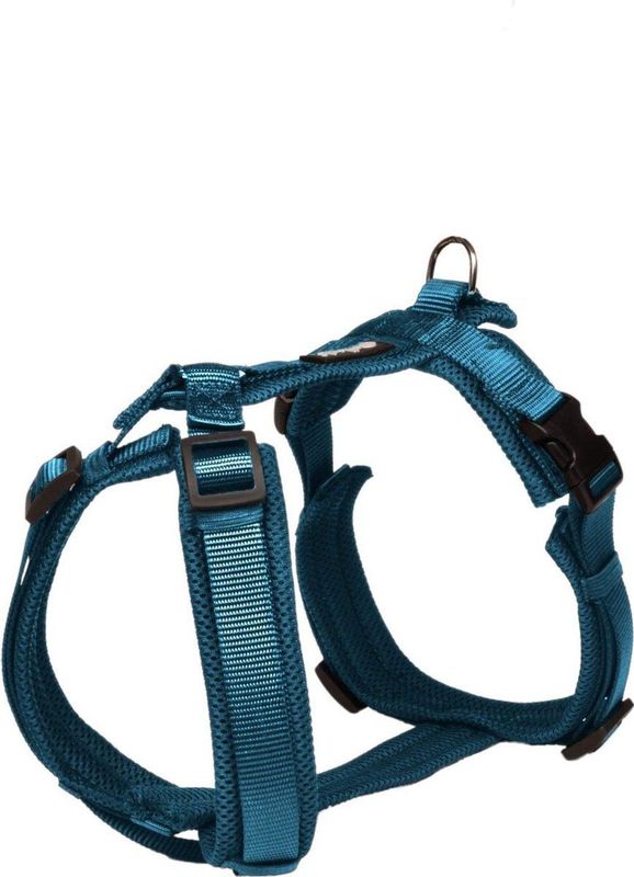 Petlando - Y-Tuig Mesh - Hondenharnas - Petrol - 34-62/44-60 Cm