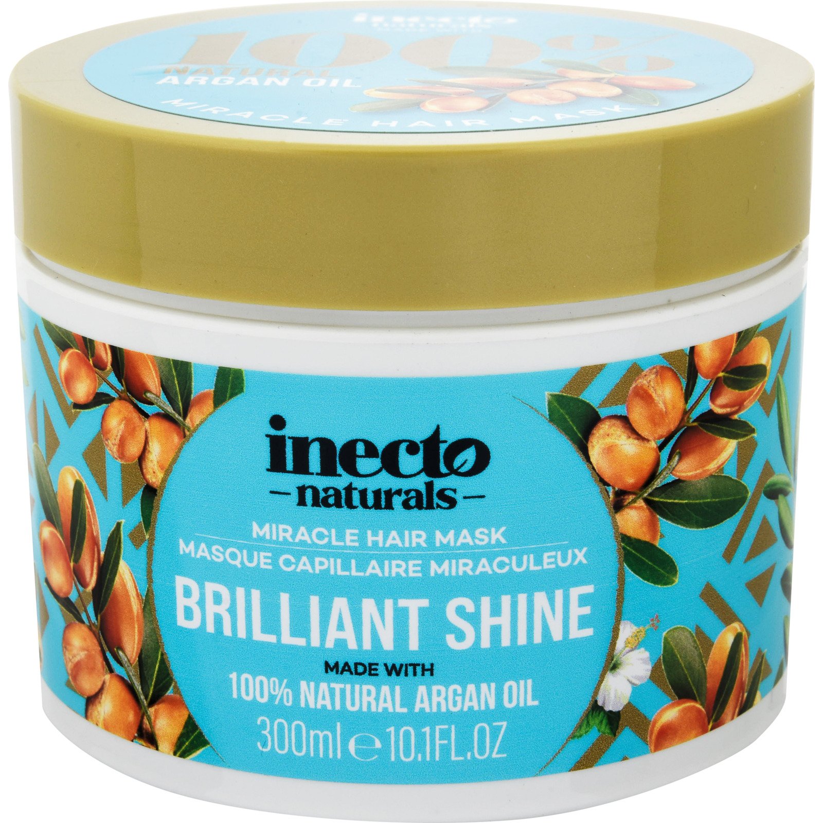 Inecto Naturals Haarmaske Super Shine Argan 300 ml