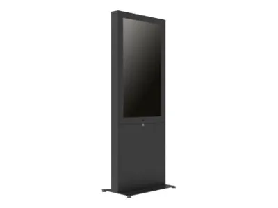 SMS Casing Freestand - Storage Portrait - G1 - stativ - for LCD display - hvid, RAL 9016 - skærmstørrelse: 49