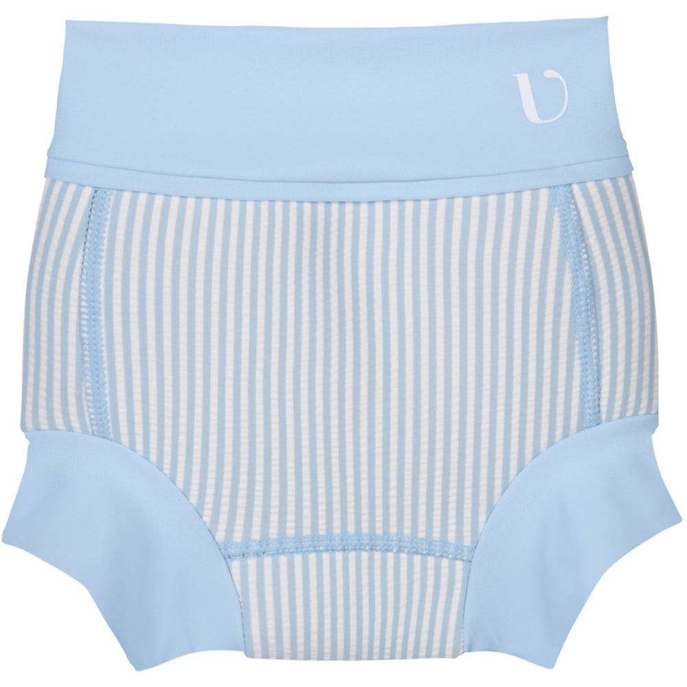 Køb Vanilla COPENHAGEN Blue Blebadebukser Neoprene Seersucker