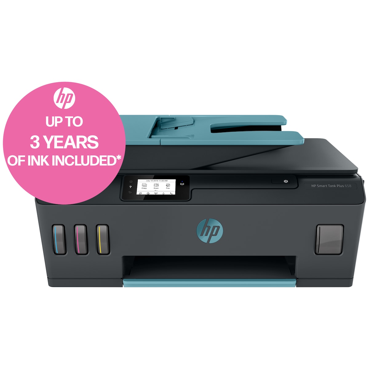 HP Smart Tank Plus 658 AIO inkjet-skriver