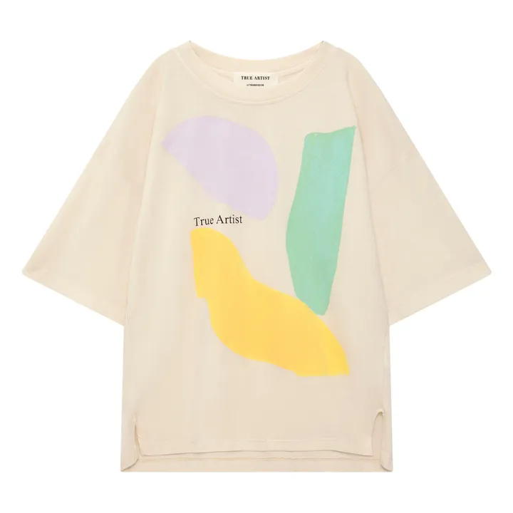 True Artist T-shirt Couleur Graphique | Beige