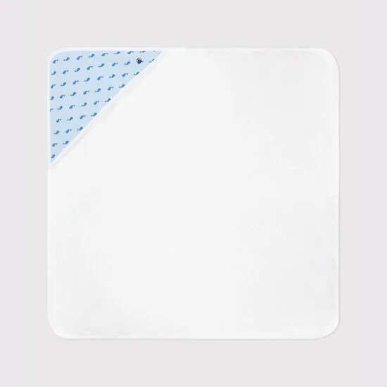 Carré de bain en coton   Toudou / Alaska        de               Petit Bateau