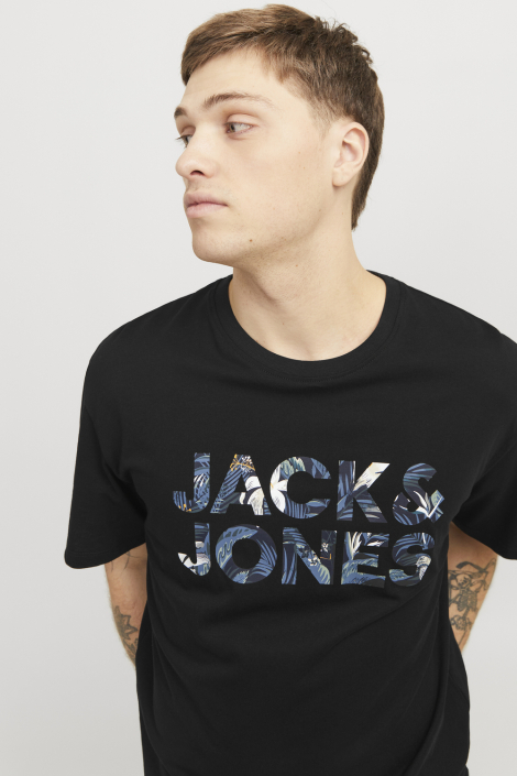 Jack & Jones zwarte heren t-shirt